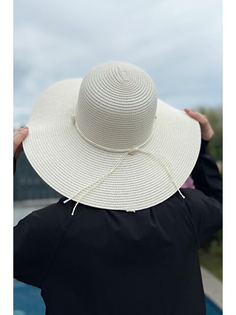 Remsa Mayo Deniz Kabuklu Hasır Şapka Bej RŞ-26 - S000142098-19928