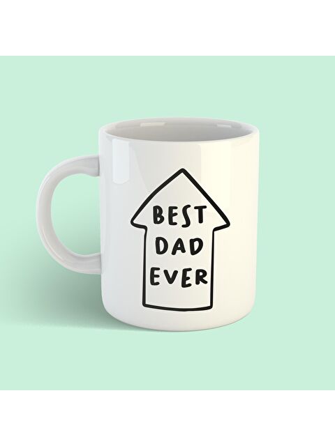 Bikutumutluluk En İyi Baba Best Dad Ever Babalar Günü  Kupa - S000205692-20063