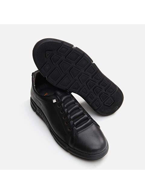 Yaya By Hotiç Hakiki Deri Siyah Erkek Spor Ayakkabı - S000443804-19351