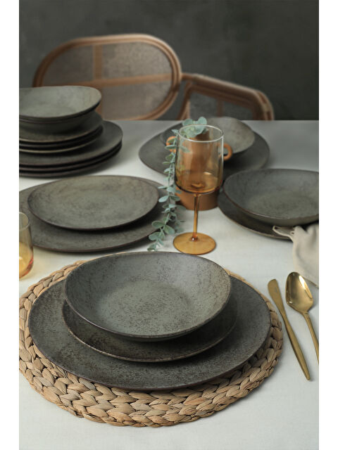 Keramika Stella Yemek Takımı 18 Parça 6 Kişilik - S000255940-23173