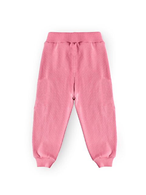 Luess Kız Çocuk Beli Ve Paçası Lastikli Eşofman Altı - Pembe  (3-4 Yaş 8-9 Yaş) - S000315762-20024