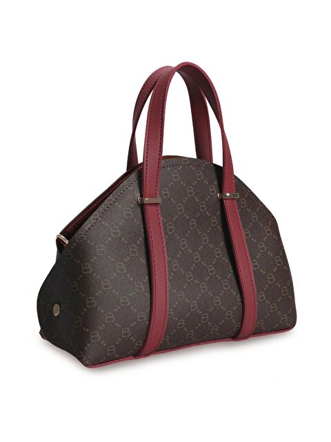 Lucky Bees Desenli İç Cüzdanlı Kadın El ve Omuz Çantası - S000116076-277