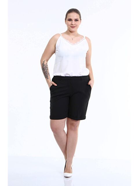 Mylinemoda Paçası Katlamalı Şort - S000241870-19351