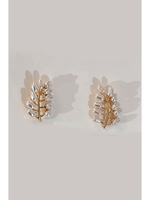 New Obsessions İnci Salkımı Zarif Kadın Küpe - S000321147-20076