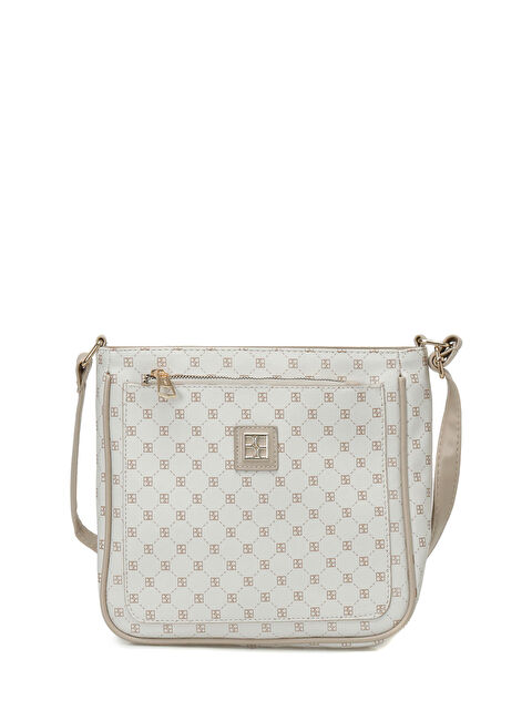 Butigo MNG KLSK YENI CPRZ 4FX EKRU MULTI Kadın Çapraz Çanta - S000253661-19928