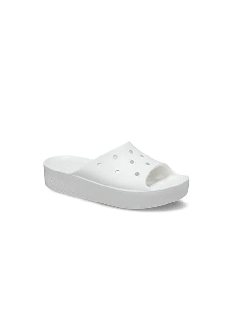 Crocs Classic Platform Slide Kadın Terlik Beyaz - S000231360-20063