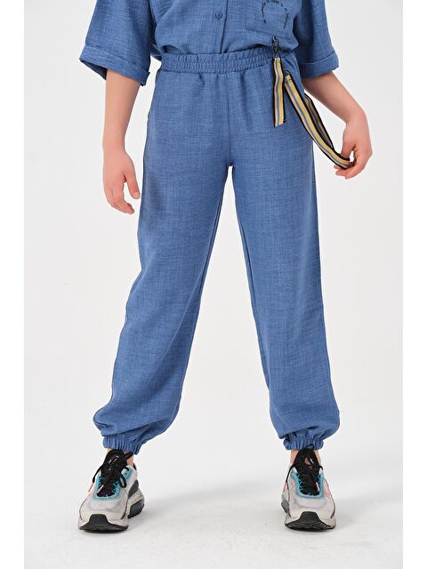 JAZZİEE Genç Kız Çocuk Aksesuar Detaylı Jogger Pantolon - S000315773-23710