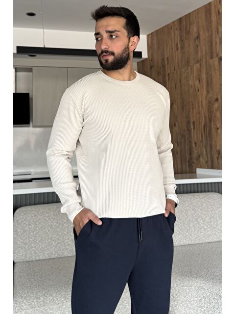 Mishar İtalia Erkek Bisiklet Yaka Örme Triko Kazak - S000469904-25636