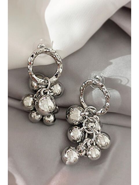 New Obsessions Gümüş Salkım Sallantılı Küpe - S000321160-18105