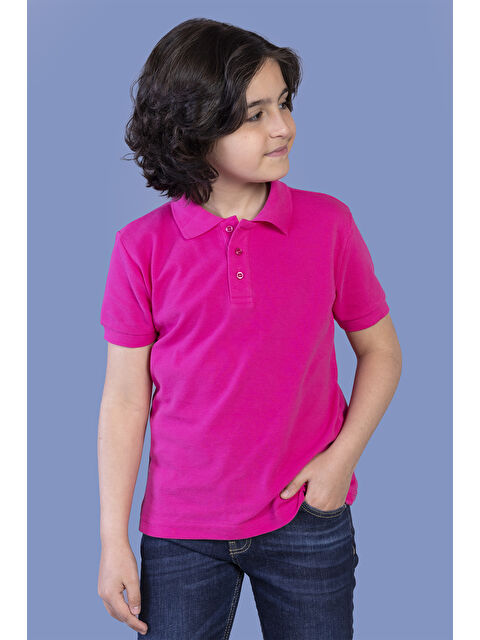 Toontoykids Erkek Çocuk Düğmeli Polo Yaka Tişört - S000250376-18686