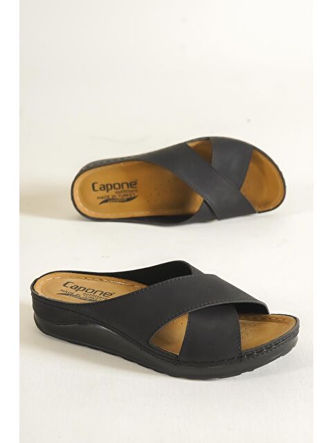 Capone Outfitters 107001 Kadın Çapraz Bant Konfor Anatomic Terlik - S000154957-19351