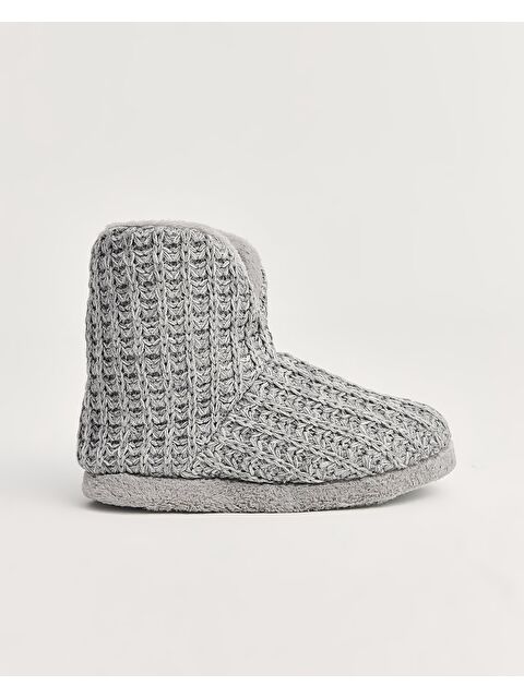 Chirpy Kadın Triko Örgü Detaylı Panduf - NIKOS - S000503012-20600