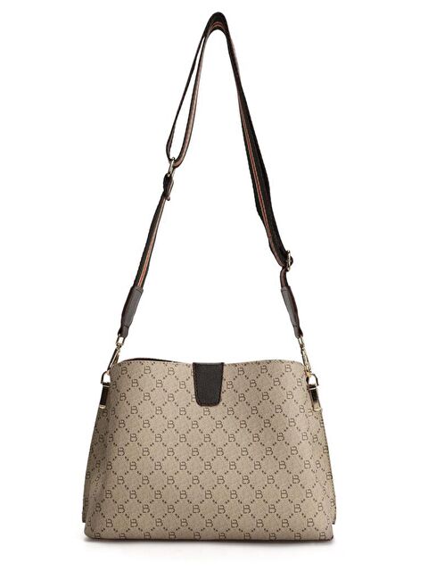 Lucky Bees Desenli Kadın El ve Omuz Çantası - S000115454-19966