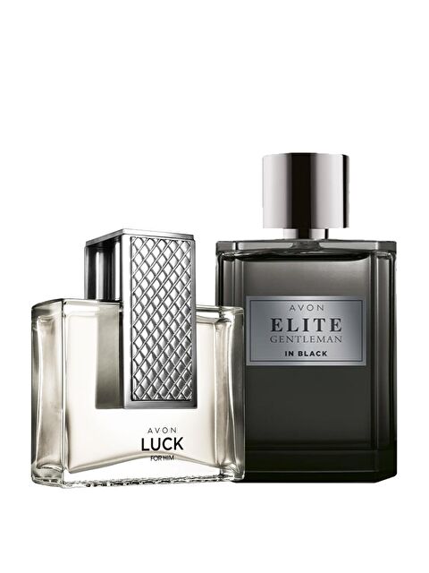 AVON Luck ve Elite Gentleman in Black Erkek Parfüm Paketi - S000190024-10231