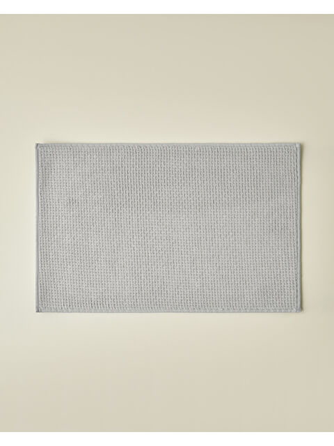 English Home Waffle Weave Banyo Paspası 50x80 cm Gri - S000497320-20600