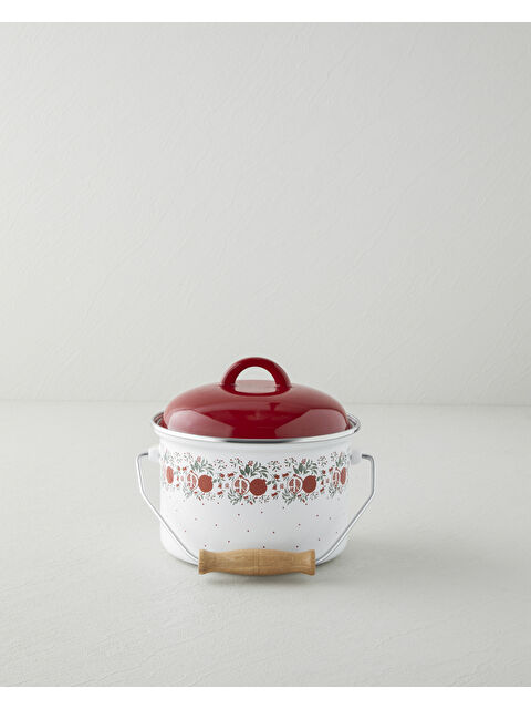 English Home Garnet Emaye Bakraç 20 cm Kırmızı - S000497319-20045