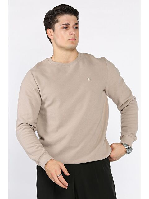 Mishar İtalia Erkek Bisiklet Yaka Selanik Sweatshirt - S000469926-19928