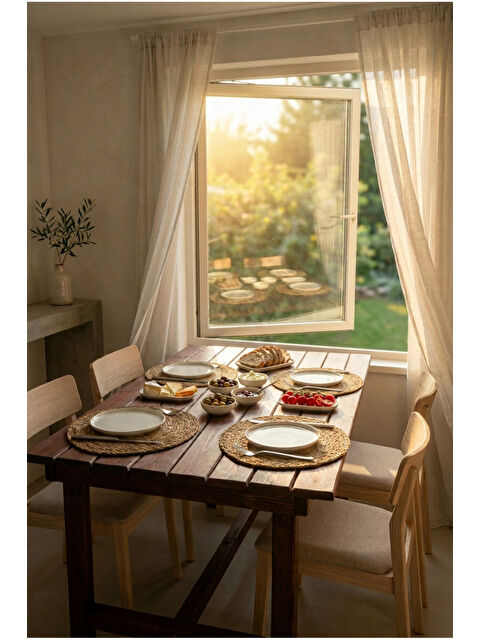 BERNARDO Sade 10 Parça Kahvaltı Takımı Beyaz