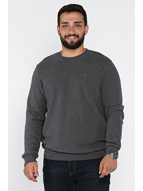 Mishar İtalia Erkek Bisiklet Yaka Selanik Sweatshirt - S000469926-33408