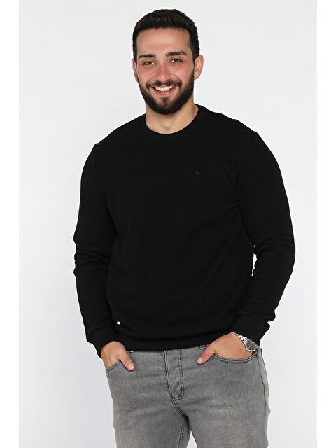 Mishar İtalia Erkek Bisiklet Yaka Selanik Sweatshirt - S000469926-19351