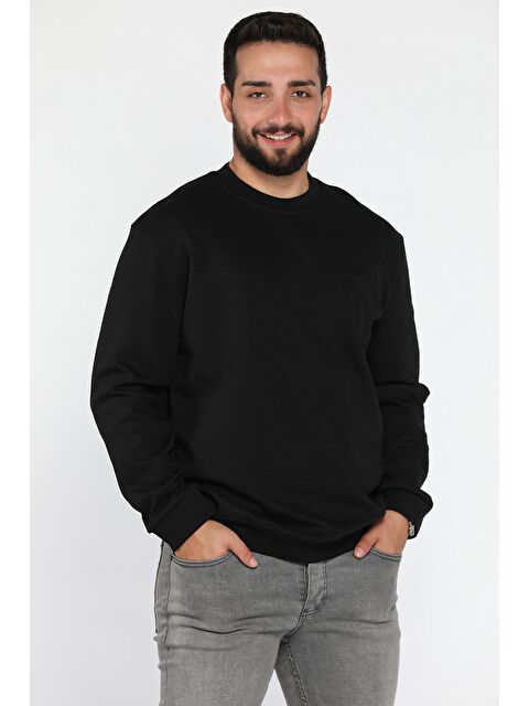 Mishar İtalia Erkek Bisiklet Yaka Sweatshirt - S000469927-19351