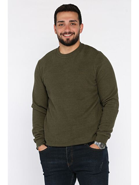 Mishar İtalia Erkek Bisiklet Yaka Selanik Sweatshirt - S000469926-18547