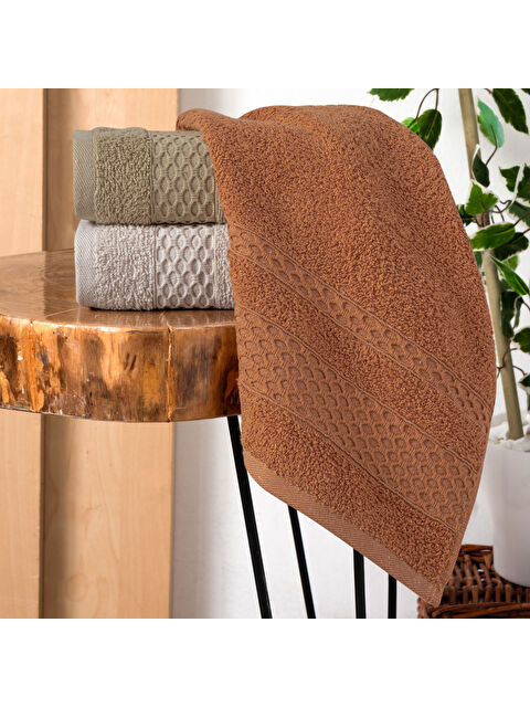 SCHAFER Arya 3 lü Havlu Seti 30x50 Cm-Asorti - S000487724-27074