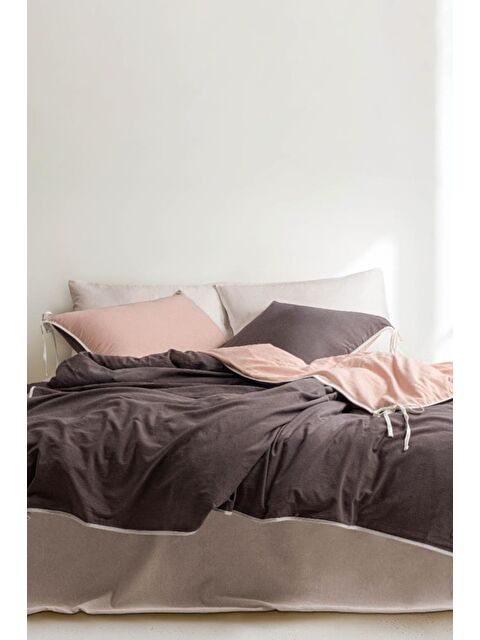 Çeyiz Diyarı Demeter Solid %100 Pamuklu Çift Kişilik Nevresim Takımı - S000497344-23173