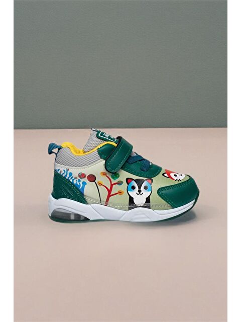 Oksit Zıpy Unisex Çocuk Bebek Işıklı Rahat Kaymaz Taban Spor Ayakkabı - S000349340-18194