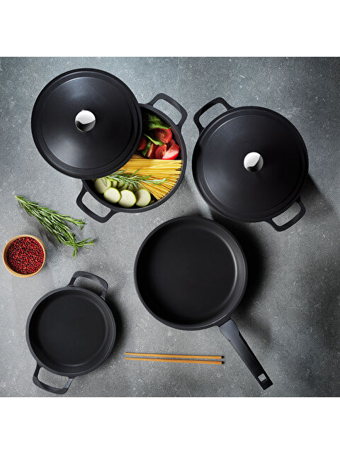 SCHAFER Pro Cast Döküm Sahan 20 Cm-Siyah - S000487755-19351