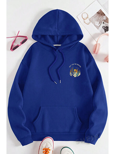 uyguntarz Arizona Baskılı Oversize Sweatshirt - S000265255-17234