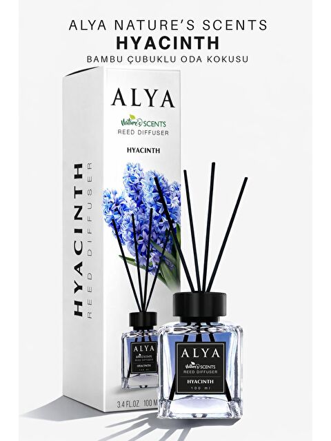 Alya Nature's Scents Hyacinth (Sümbül) Bambu Çubuklu Oda Kokusu 100 ml