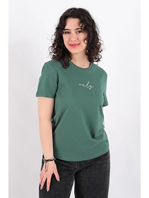 Only Onllotta Pamuklu Regular Fit Kadın T Shirt 15339251 - S000226279-18194