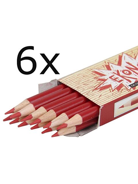 Fatih Kırmızı Kopya Kalemi HB 72 Adet (25010) - S000146975-23173