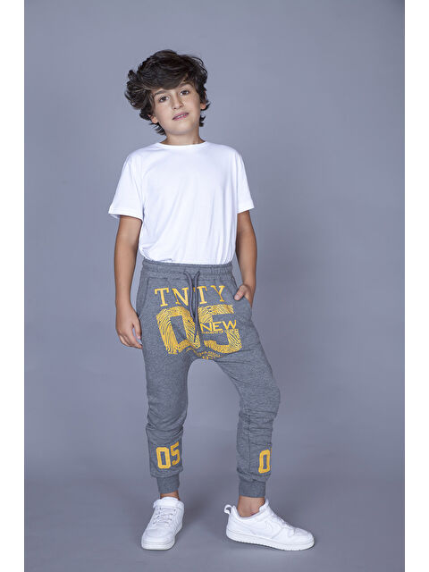 Toontoykids Erkek Çocuk 05 Baskılı Şalvar Tipi Eşofman Alt - S000271996-29666