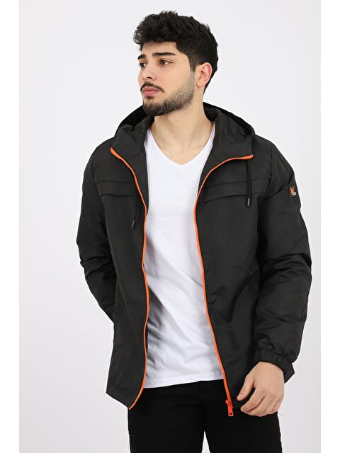 Stilkombin Renkli Fermuarlı Erkek Yağmurluk Mevsimlik PLDP 2920 - S000114733-19351