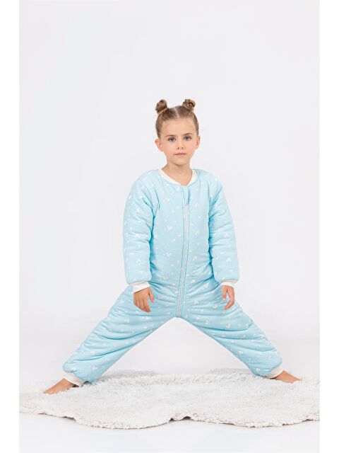 Cantoy Kız Erkek Çocuk Kalın Elyaf Dolgulu Premium Kalite 2.5 Tog Desenli Uyku Tulumu - S000265671-20055