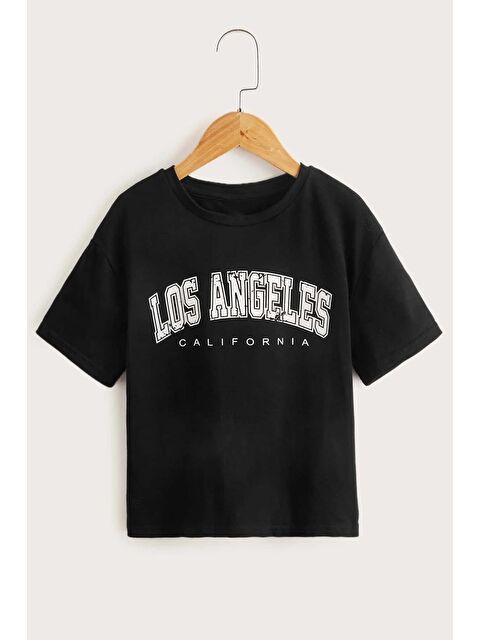 uyguntarz Çocuk Los Angles Pamuklu Tshirt - S000242939-19351