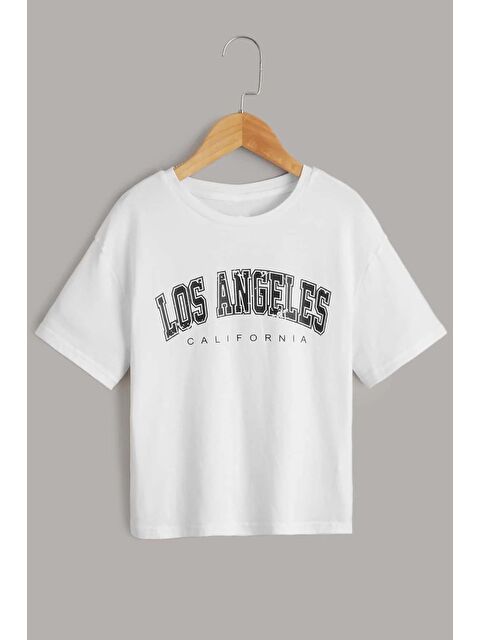uyguntarz Çocuk Los Angles Pamuklu Tshirt - S000242939-20063