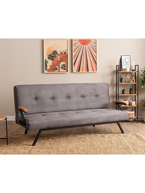 Pafu Zven Üçlü Yataklı Koltuk - Soho Gri