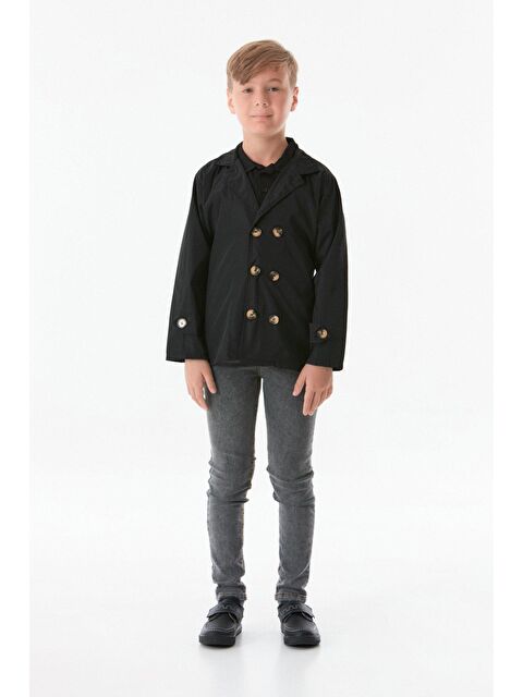 Fullamoda Beli Kuşaklı Kruvaze Yaka Erkek Çocuk 3 Lü Takım - S000194690-19351