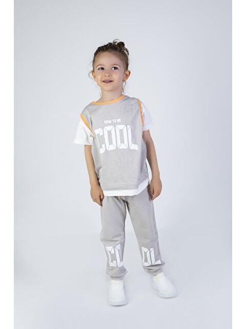 Mr Tuffy Erkek Çocuk Cool Baskılı  Alt Üst Basic Takım 2-5 Yaş - S000157456-20600