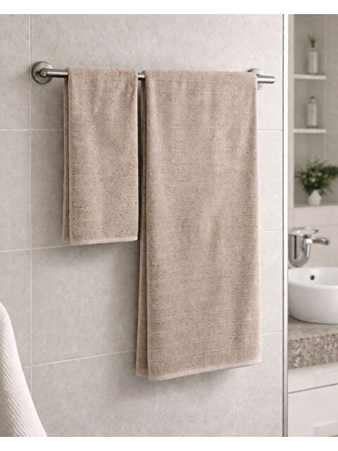 Mulberry Santos 2’li Havlu Seti (El & Banyo) %100 Pamuk – Yumuşak ve Emici