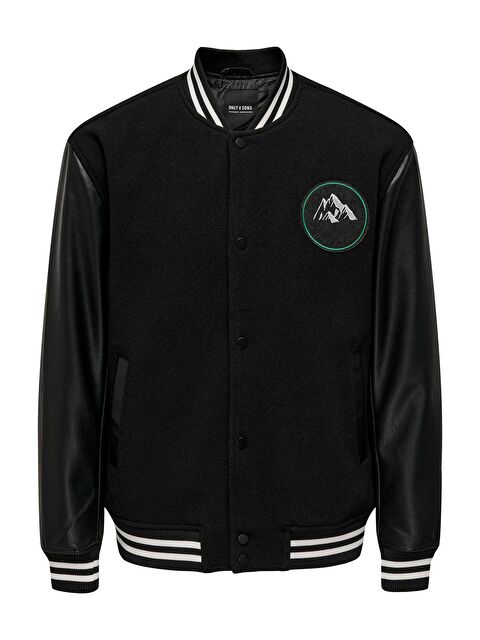 Only&Sons Onsjason Regular Fit Kolej Yaka Bomber Erkek Ceket 22026189 - S000226292-19351