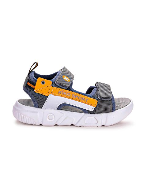 Kiko Kids Cırtlı Yürüyüş Erkek Çocuk Sandalet 201 - S000154983-37489