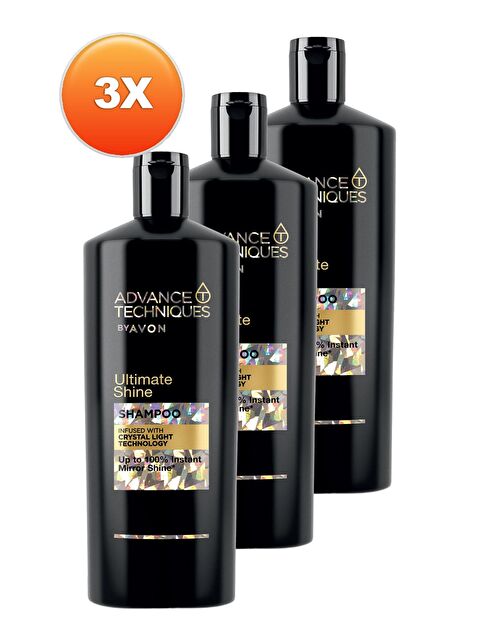 AVON Advance Techniques Parlaklık Veren Şampuan 700 Ml. Üçlü Set - S000191141-10231