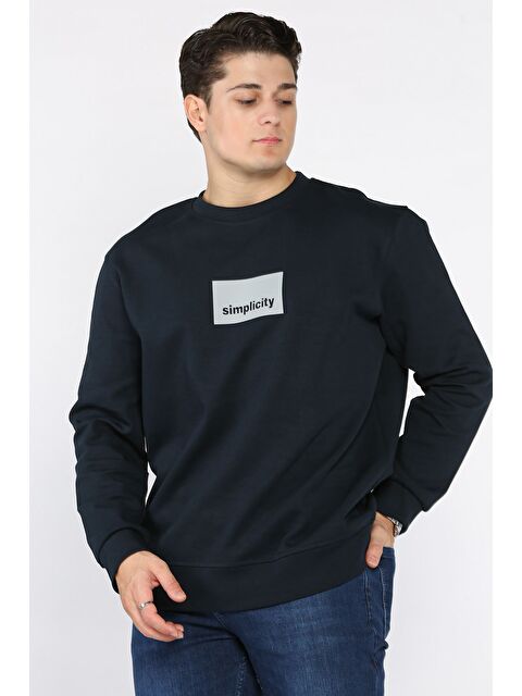 Mishar İtalia Bisiklet Yaka Double Face Erkek Sweatshirt - S000469963-21164