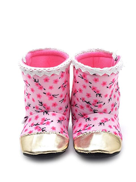 First Step fuşya çiçekli ev botu - S000112641-18686