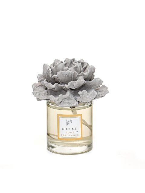 Missi 200 ml Gri Seramik Çiçek Taşlı Black Orchid Oda Kokusu - S000292295-20600