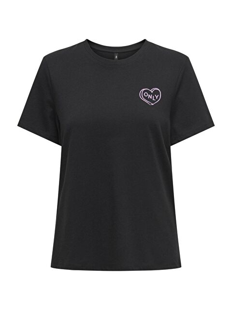 Only Onllotta Pamuklu Regular Fit Kadın T Shirt 15339251 - S000226279-37439